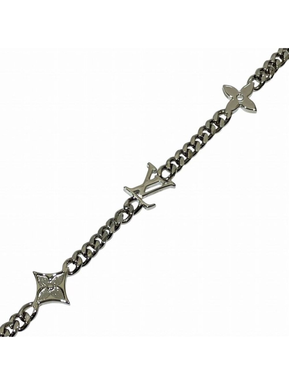 Louis Vuitton Monogram Low Necklace 64 cm Metal